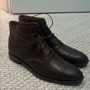 Allen Edmonds Classic Brown Leather Men's Boots
